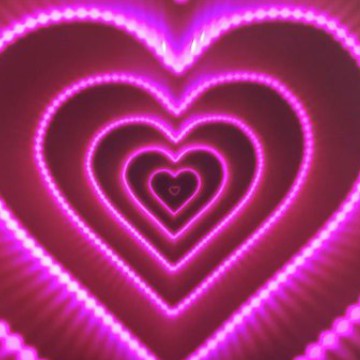 pink hearts