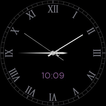 classic gothic clock