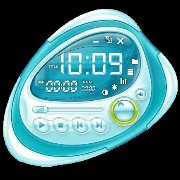 Frutiger Clock
