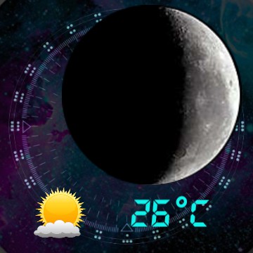 moon phase, weather