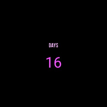 count down