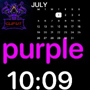 purple