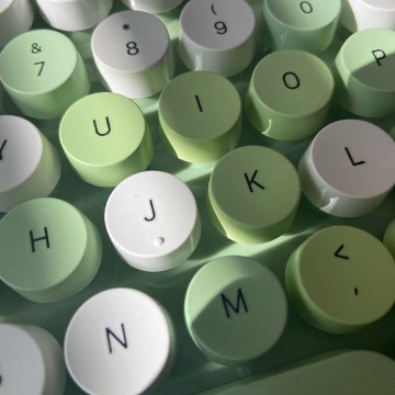 Teclado verde