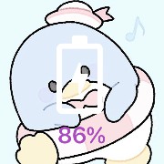 Battery level sanrio