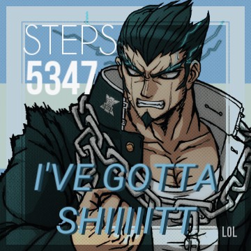 nekumaru nidai / danganronpa steps widget
