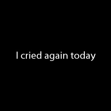 cry