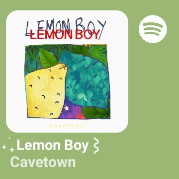 Lemon Boy music