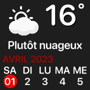 meteo calendrier