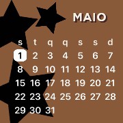 Brown Calendar  Copy
