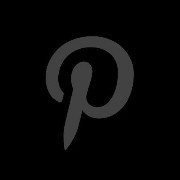 black Pinterest 