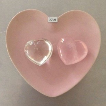 pink heart widget