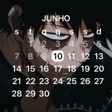 anime calendar
