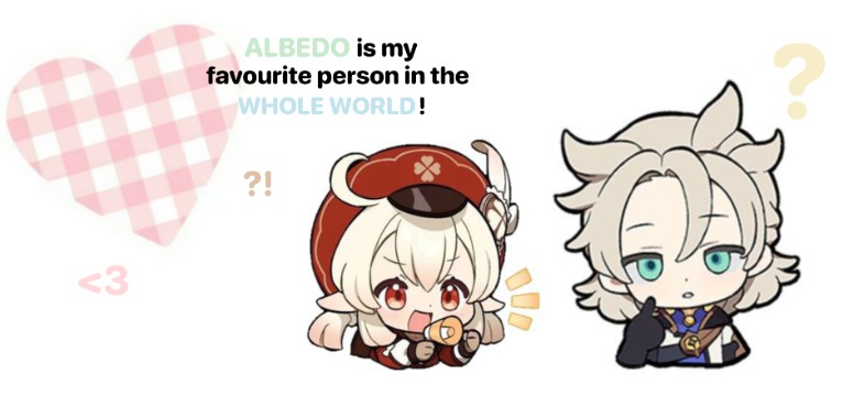 klee and albedo #3
