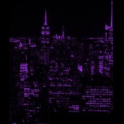 city dark violet
