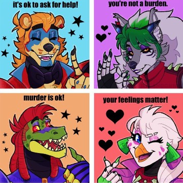 The whole Glamrock Gang
