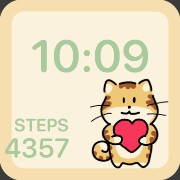 Clock, steps