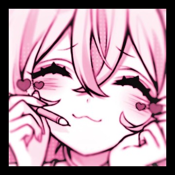  widget pink anime