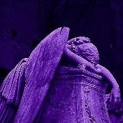 Statue but in Purple