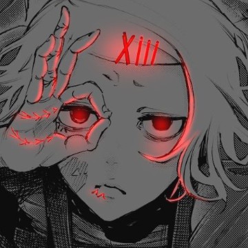  anime icon red