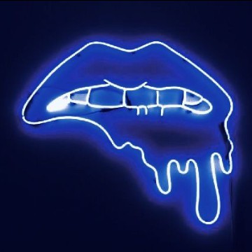 blue