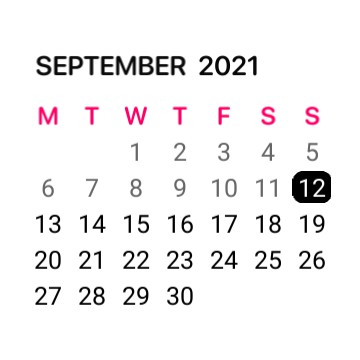 Simple Calendar