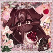black forest cookie