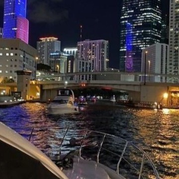 night time city