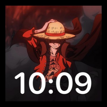 Luffy time widget 