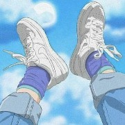 blue anime aesthetic picture widget