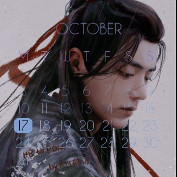 Calendar Wei WuXian Ver.