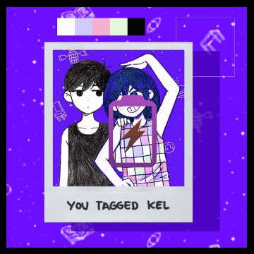 Kel and Omori battery widget