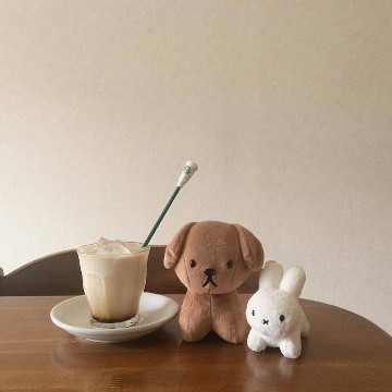 cafe plushie 