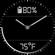 Transparent Analog Watch