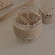 Cute brown drink