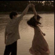 a romantic sunset