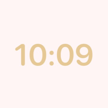 time widget 
