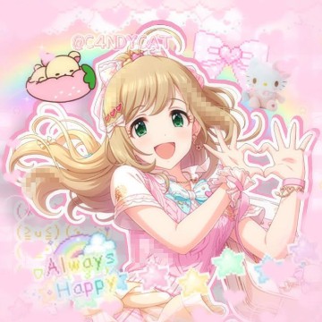 Idol Master Kawaiicore/Cutecore Widget