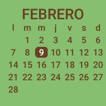 Small calendar kraft Copy