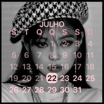 calendrio da jennie 