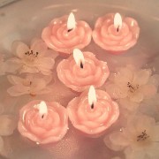 rose candles