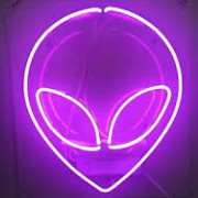 purple led alien 
