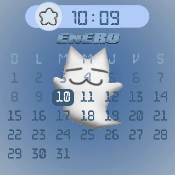 blue calendar 