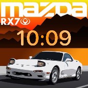 Mazda RX7 clock