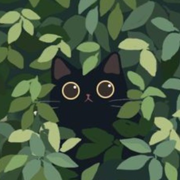 cat black 