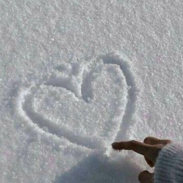 Snow heart 