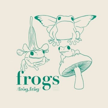 frog with mooshroom