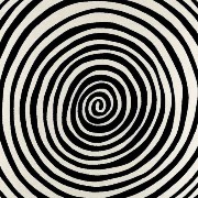 spiral black and white