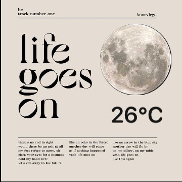 life goes on widget