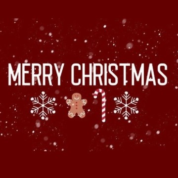 merry christmas red