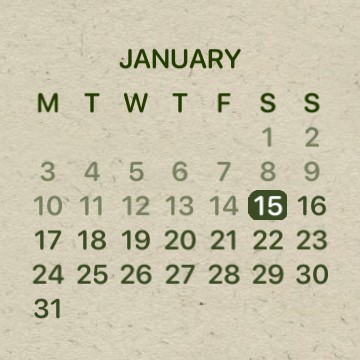 calendar